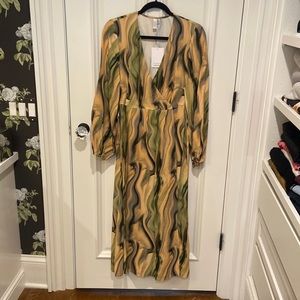 & Other Stories Wrap Dress